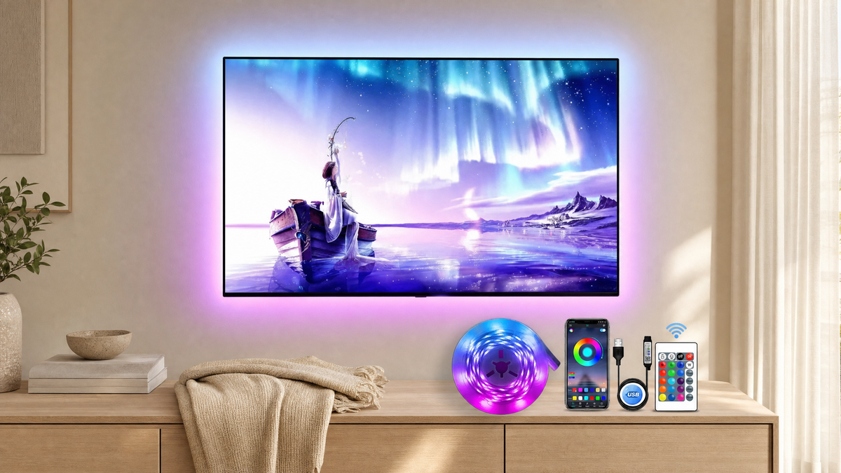Ruban LED RGB - Ambiance Lumineuse Instantanée