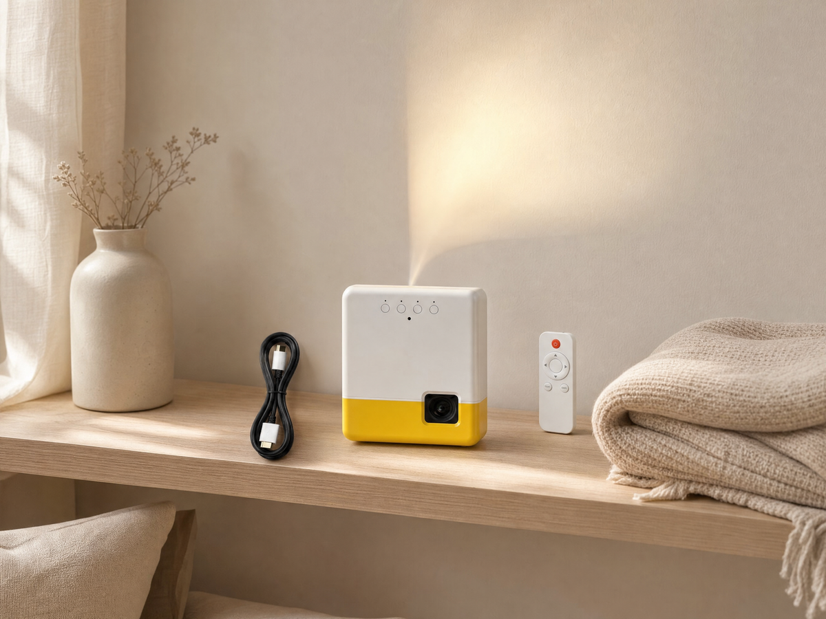 Projecteur Mini Portable - Divertissement en Famille!